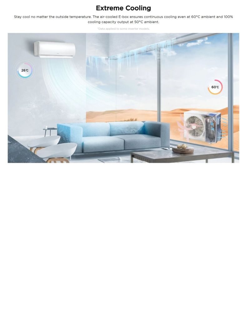 TCL Elite Air Cond extreme cooling