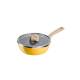22CM One Pick Pot Pan Deep Pan with Glass Lid - Image 3