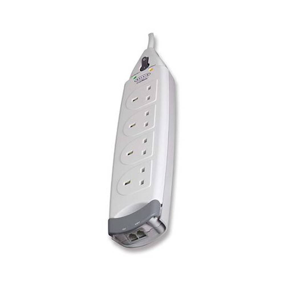 Belkin 2M Home Series 4-Socket Surge Protector BKN-F9H410SA2M