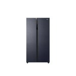 Haier HRF-IS609XM(BL) Side by Side Refrigerator - Front View