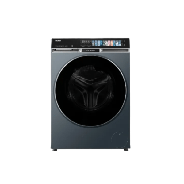Haier front load washing machine with digital control panel