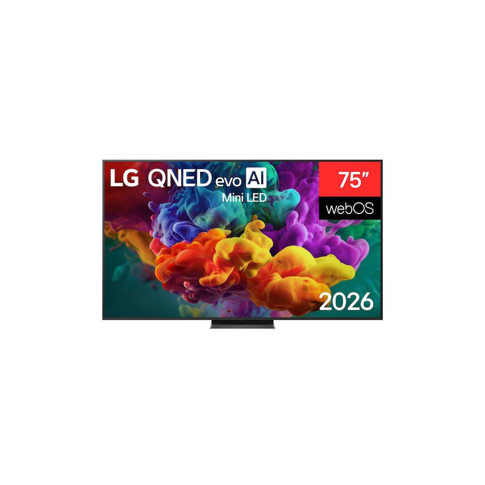 LG-75QNED86BSA LG QNED evo AI Mini LED QNED86 4K Smart TV (2026) 75 inch - Front View