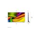 LG NANO 4K UHD AI NU85 Smart TV (2026) 98 inch - Size