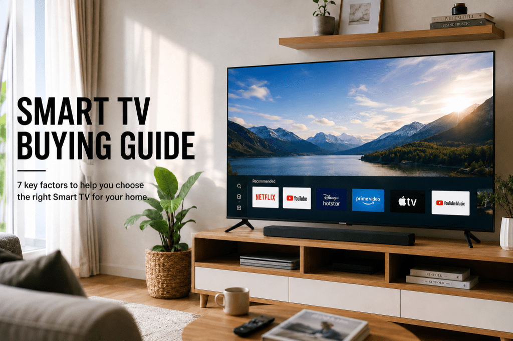 Smart TV buying guide for choosing the right TV for your home