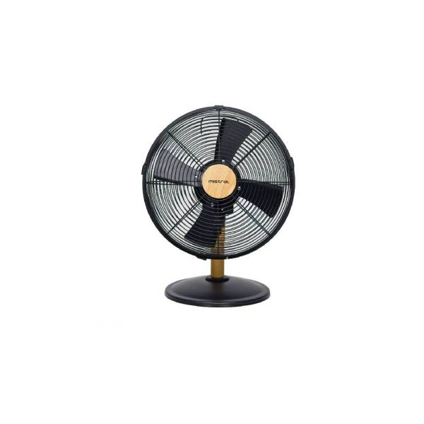 Mistral 12“ Wooden Table Fan - Front View