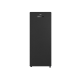 Haier 168L upright freezer in black with digital control panel