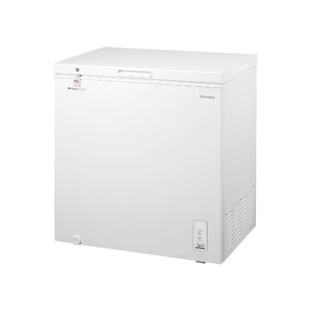 Toshiba 258L Origin Inverter Series Chest Freezer - Right Side View