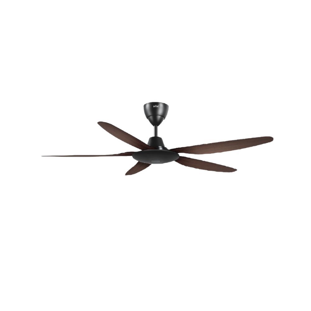 Deka 56" Dark Wood Ceiling Fan - Front View