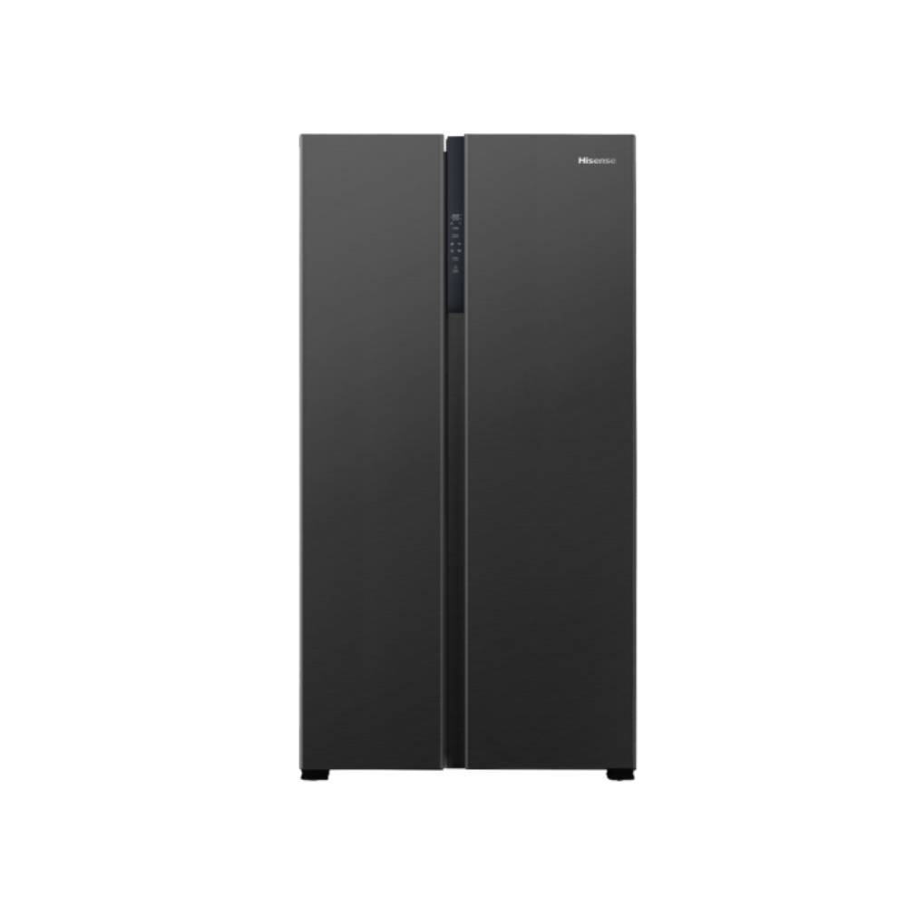 Hisense 670L Side by Side Fridge - Front View