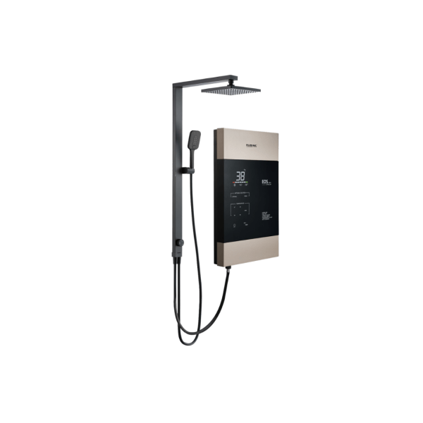Rubine 4.5kW EOS Ultra Slim DC Pump Rain Shower