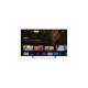 50" 4K Google TV in black – front view with Google TV home screen