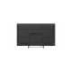 50" 4K Google TV in black – rear view showing back panel and stand