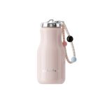 Sidagar 330ML SUS316 Linglong Travel Cup (Pink) - Front View