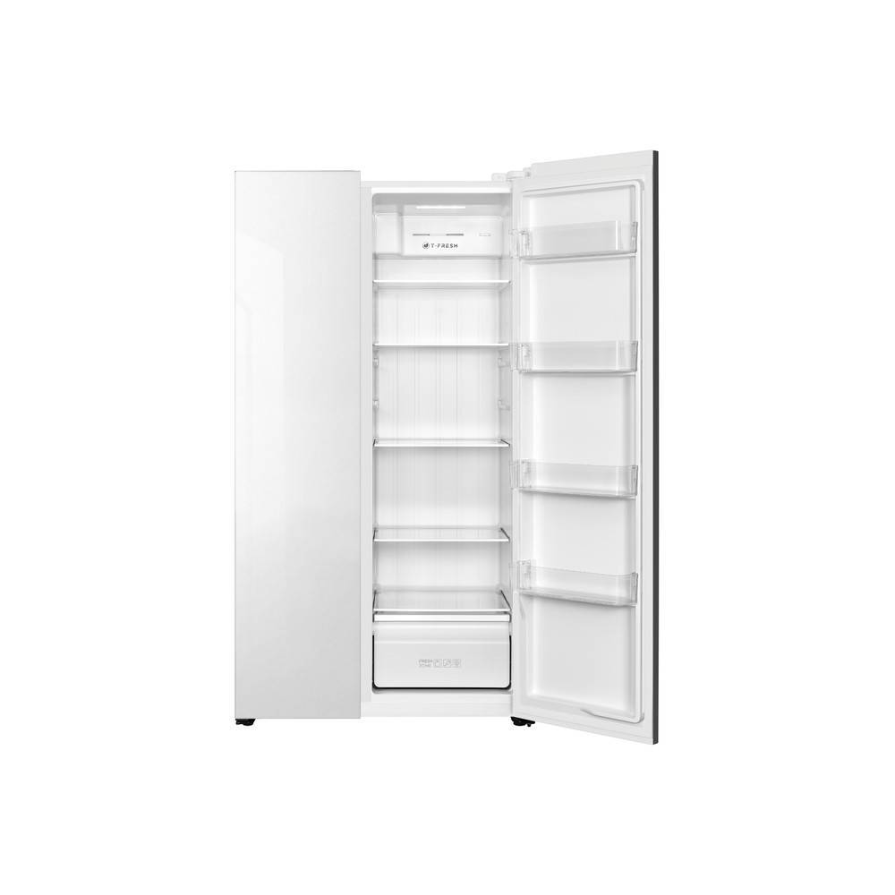 TCL 610L Side by Side Refrigerator - Open Door View
