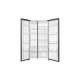 TCL 728L Side by Side Refrigerator - Open Door View