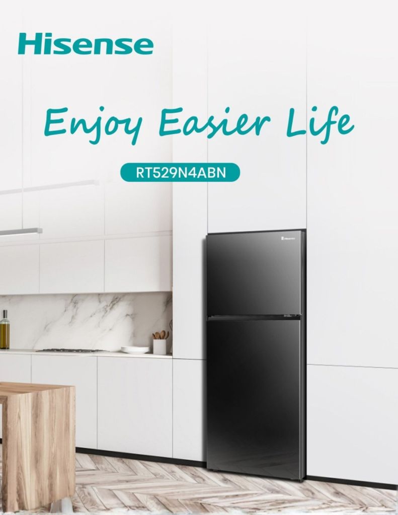 Hisense 500L 2 Door Inverter Refrigerator