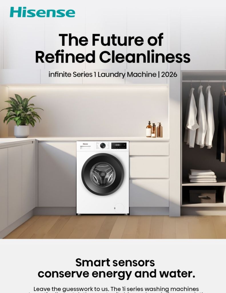 Hisense 9KG Front Load Washer 6KG Dryer