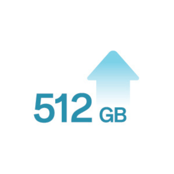 Storage Upgrade to 512GB