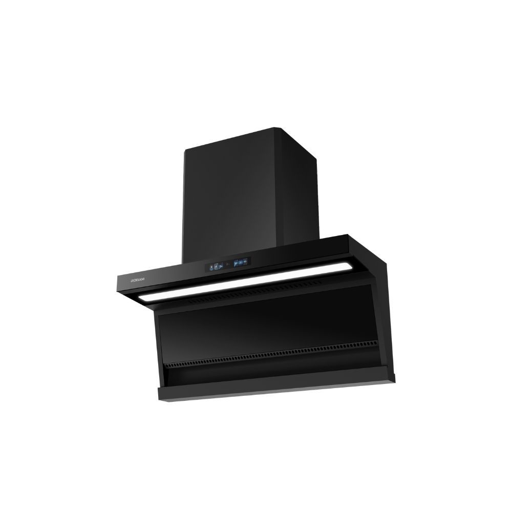 Robam 90CM 7 Shape Cooker Hood 51H2S - Side View