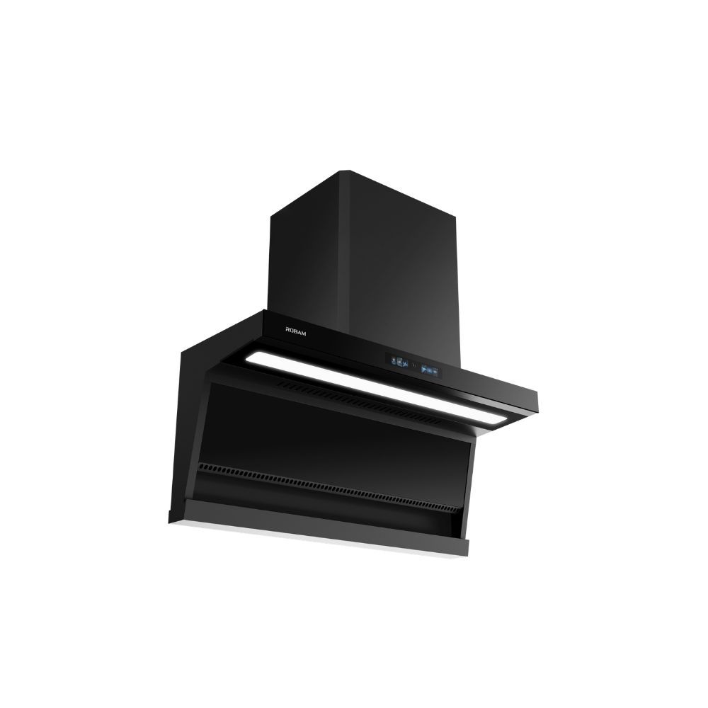 Robam 90CM 7 Shape Cooker Hood 51H2S - Side View