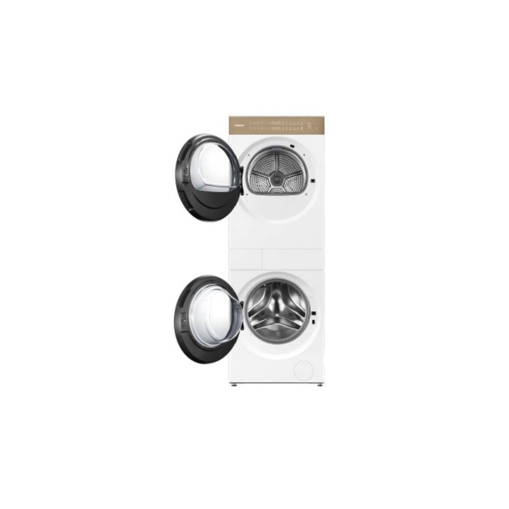 Toshiba 10KG Washer 8KG Dryer - Front View
