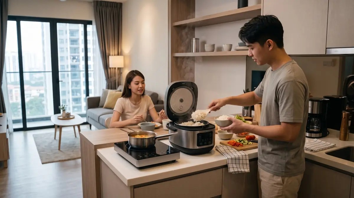 Fast, Flameless Cooking: Compact Countertop Cookers for Modern Studio Living